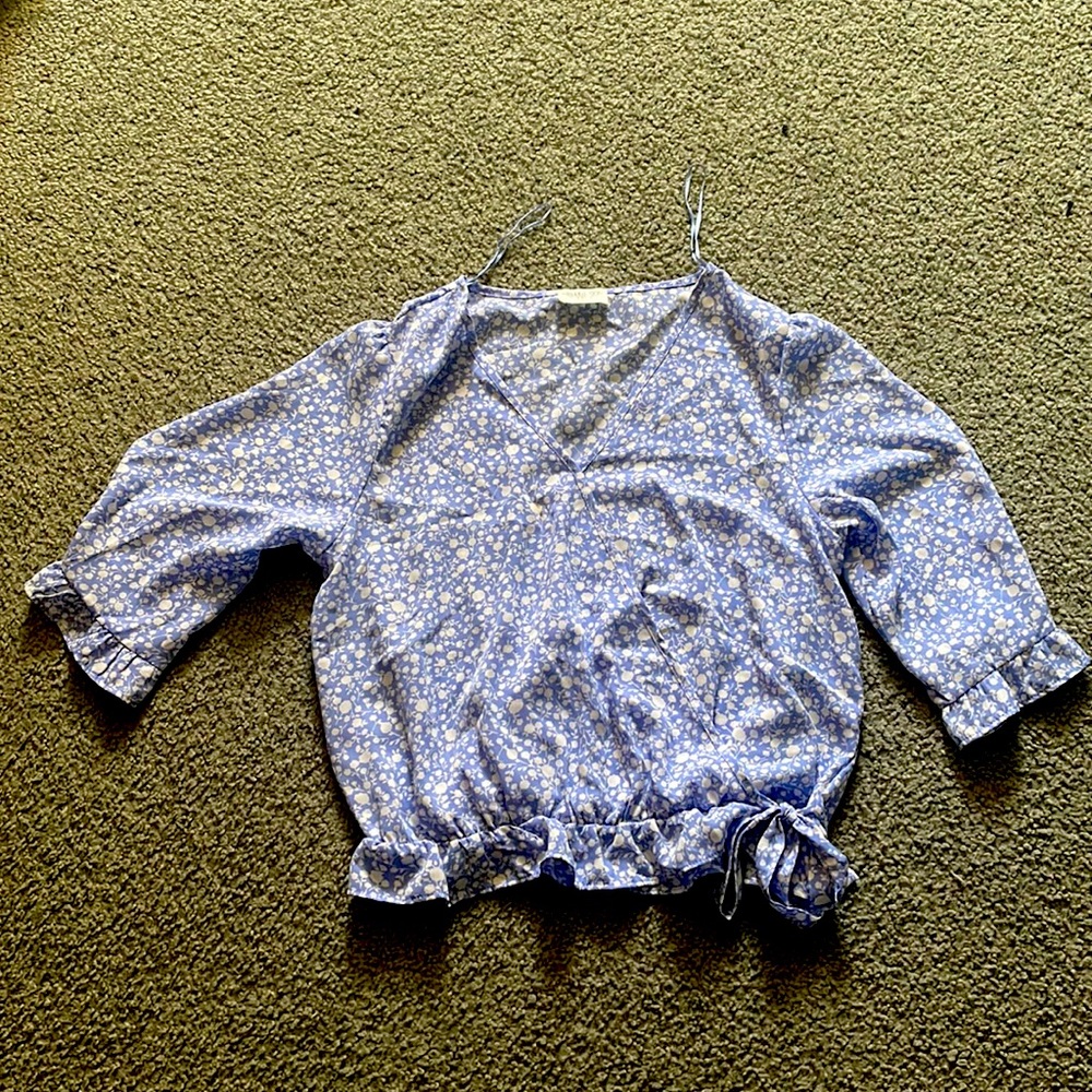 Two Blouses that are from TJ-Maxx. I love them but I don’t like the way the fit.